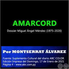 AMARCORD - Por MONTSERRAT ÁLVAREZ - Domingo, 17 de Enero de 2021